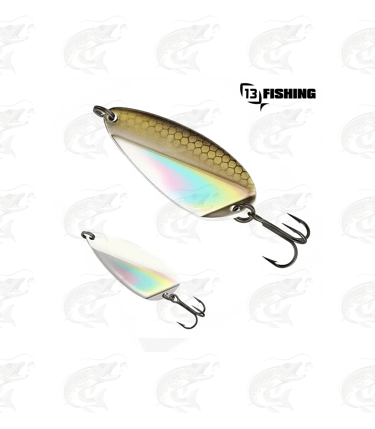 13 FISHING Origami Blade Flutter Spoon 2 13 FISHING Origami Blade Flutter Spoon - Image 2