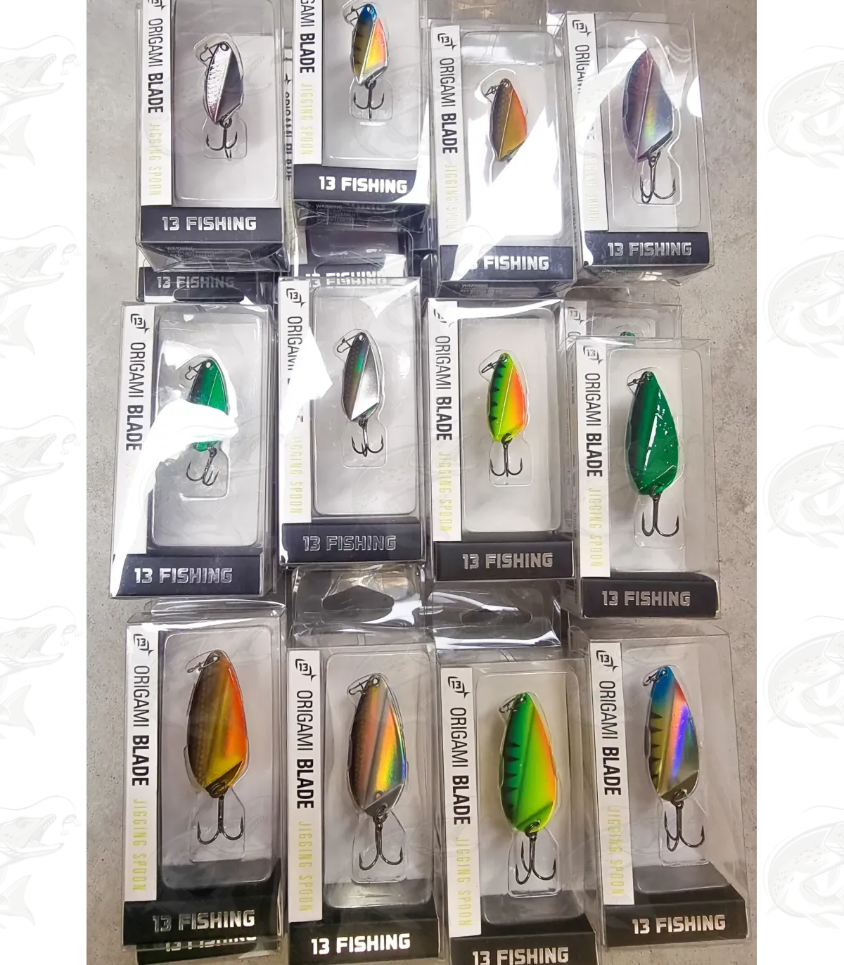 13 FISHING Origami Blade Flutter Spoon 8 13 FISHING Origami Blade Flutter Spoon - Image 8