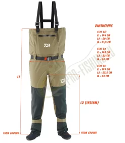 Daiwa D-Vec Breathable Waders 11 Daiwa D-Vec Breathable Waders -Pro Fish Gear Shop daiwa d vec breathable waders 5