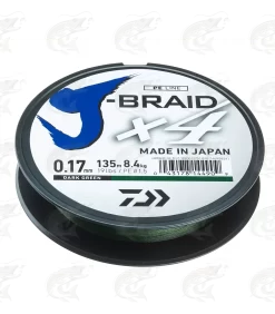 Daiwa J-Braid X4 Braided Line