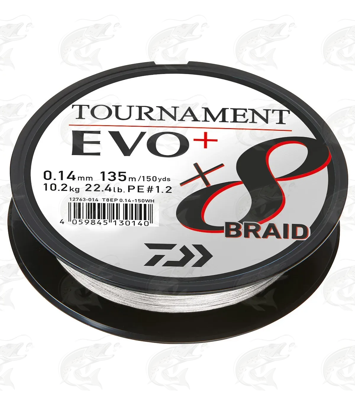 Daiwa Tournament X8 Braid Evo+ Braided Line 3 Daiwa Tournament X8 Braid Evo+ Braided Line - Image 3