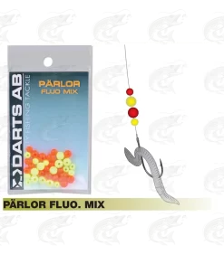 Darts Fluorescent Glass Bead Assortment