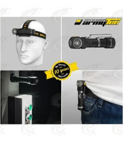 Headlamp / Flashlight Armytek Wizard C2 Pro Magnet USB