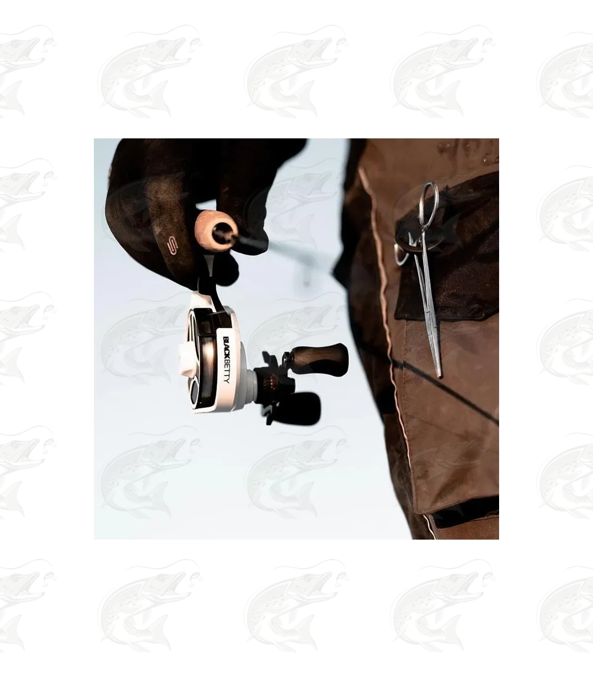 Ice Reel 13 Fishing Black Betty FreeFall Ghost 4 Ice Reel 13 Fishing Black Betty FreeFall Ghost - Image 4