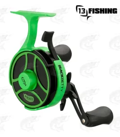 Ice Reel 13 Fishing Black Betty FreeFall Radioactive Pickle
