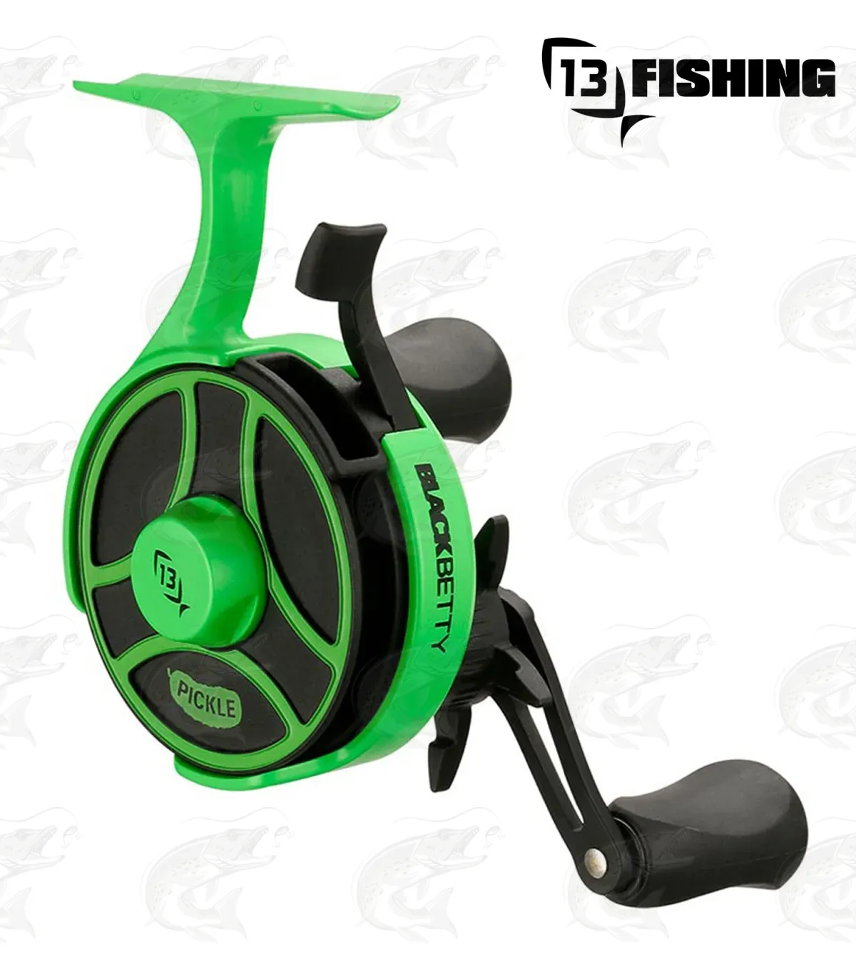 Ice Reel 13 Fishing Black Betty FreeFall Radioactive Pickle 1 Ice Reel 13 Fishing Black Betty FreeFall Radioactive Pickle