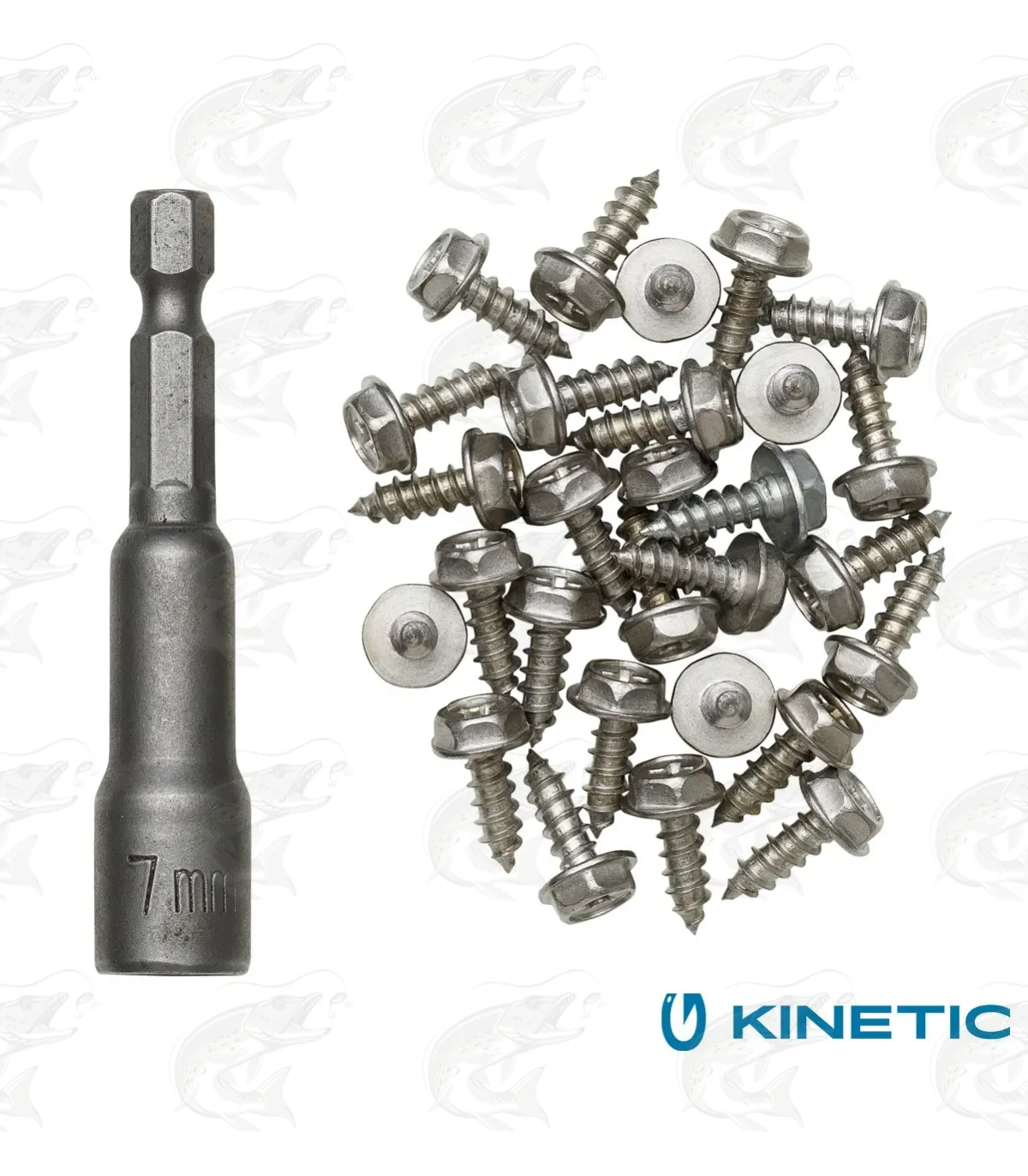 Kinetic Spike Kit / Studs For Wading Boots 1 Kinetic Spike Kit / Studs For Wading Boots