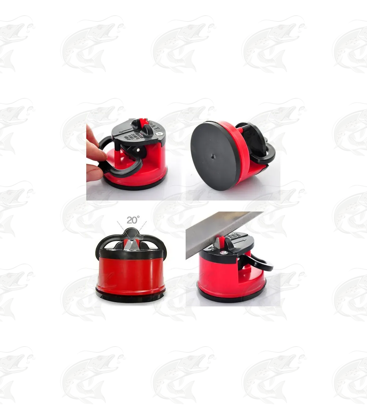 Knife Sharpener With A Suction Cup 2 Knife Sharpener With A Suction Cup - Image 2