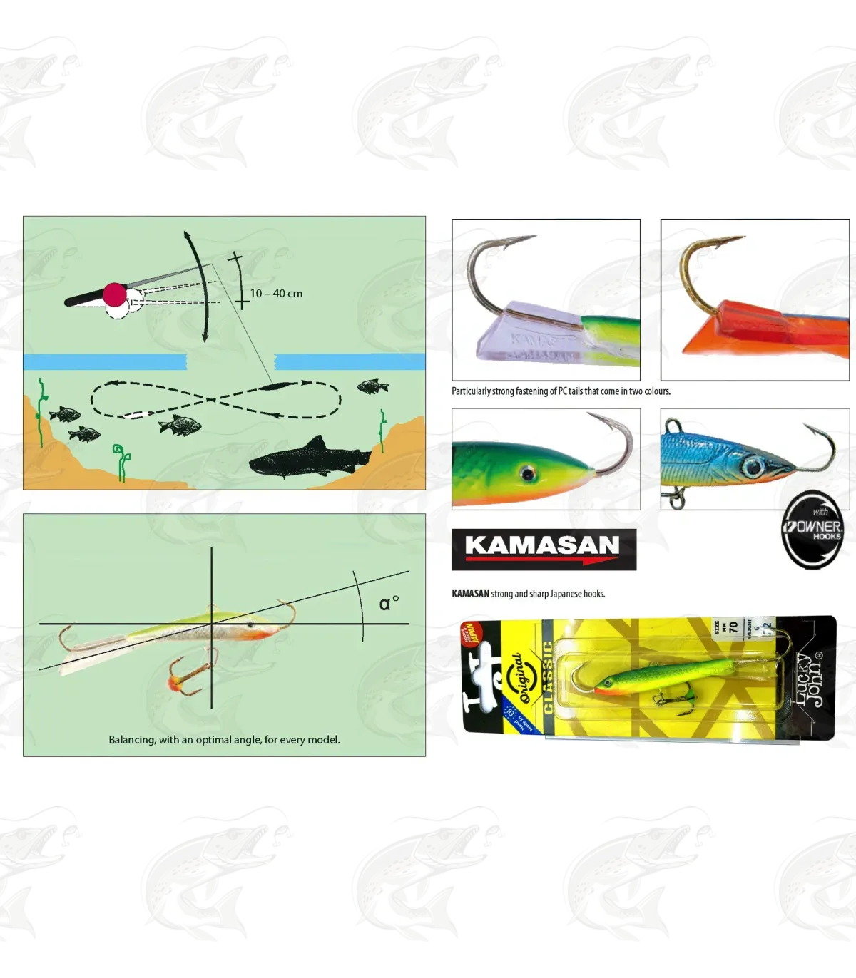 Lucky John Classic 5 Balanced Jig 3 Lucky John Classic 5 Balanced Jig - Image 3