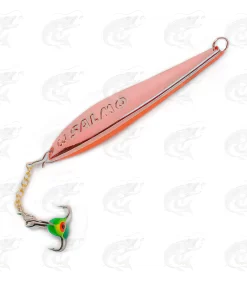 Lucky John S-3-Z Vertical Jig With A Chain And A Treble Hook