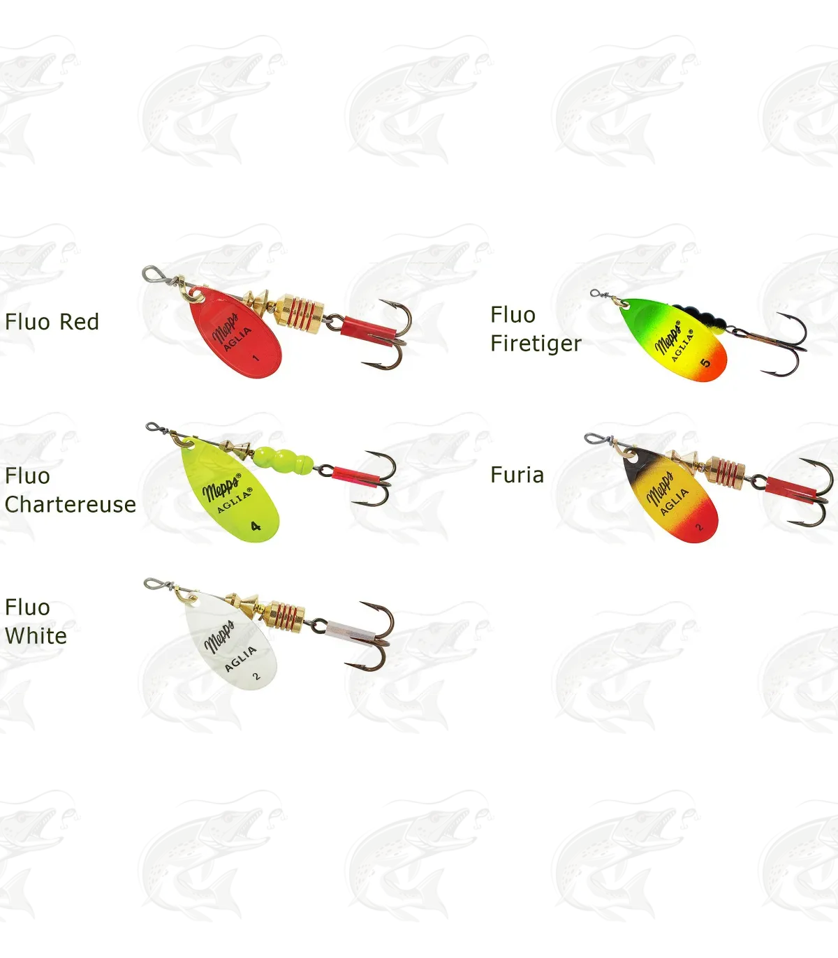 Mepps Aglia Fluo & Furia 3 Mepps Aglia Fluo & Furia - Image 3