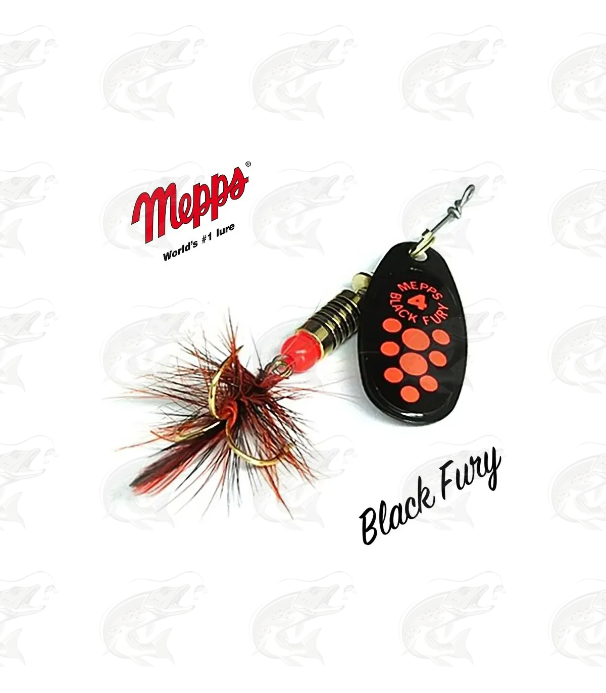 Mepps Black Fury 2 Mepps Black Fury - Image 2