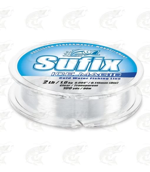 Monofilament Sufix Ice Magic Crystal Clear -Pro Fish Gear Shop monofilament fishing line sufix ice magic crystal clear