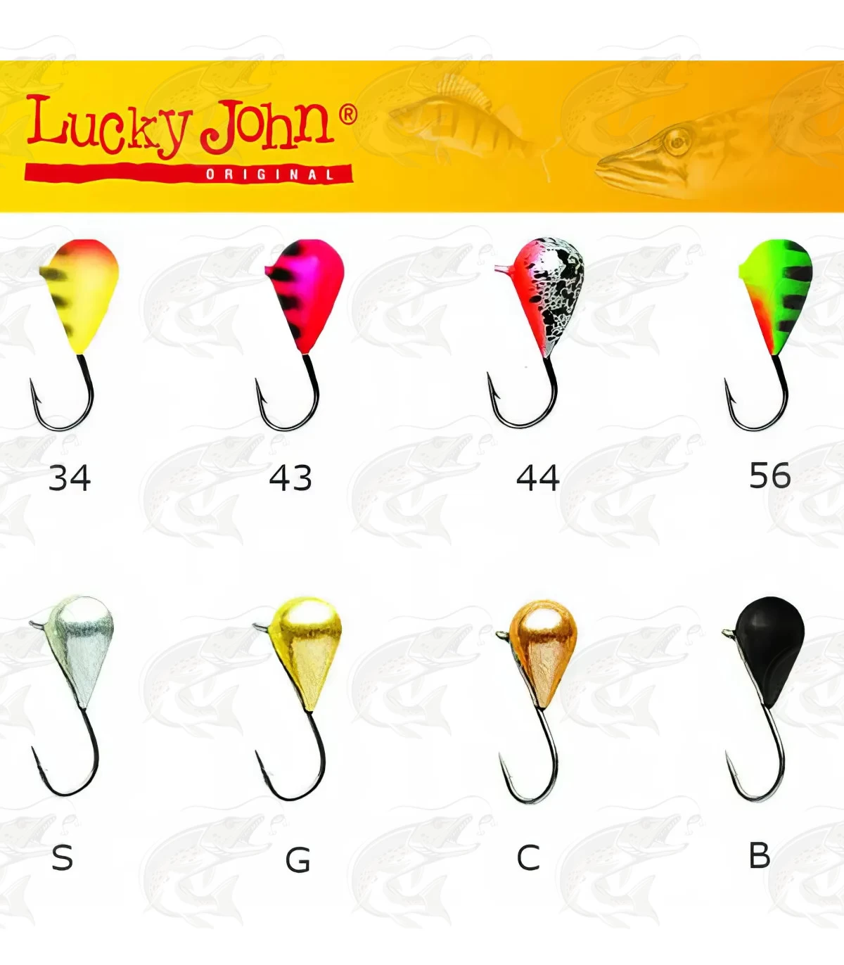 Mormyshka Jig Lucky John "Drop" 2 Mormyshka Jig Lucky John "Drop" - Image 2