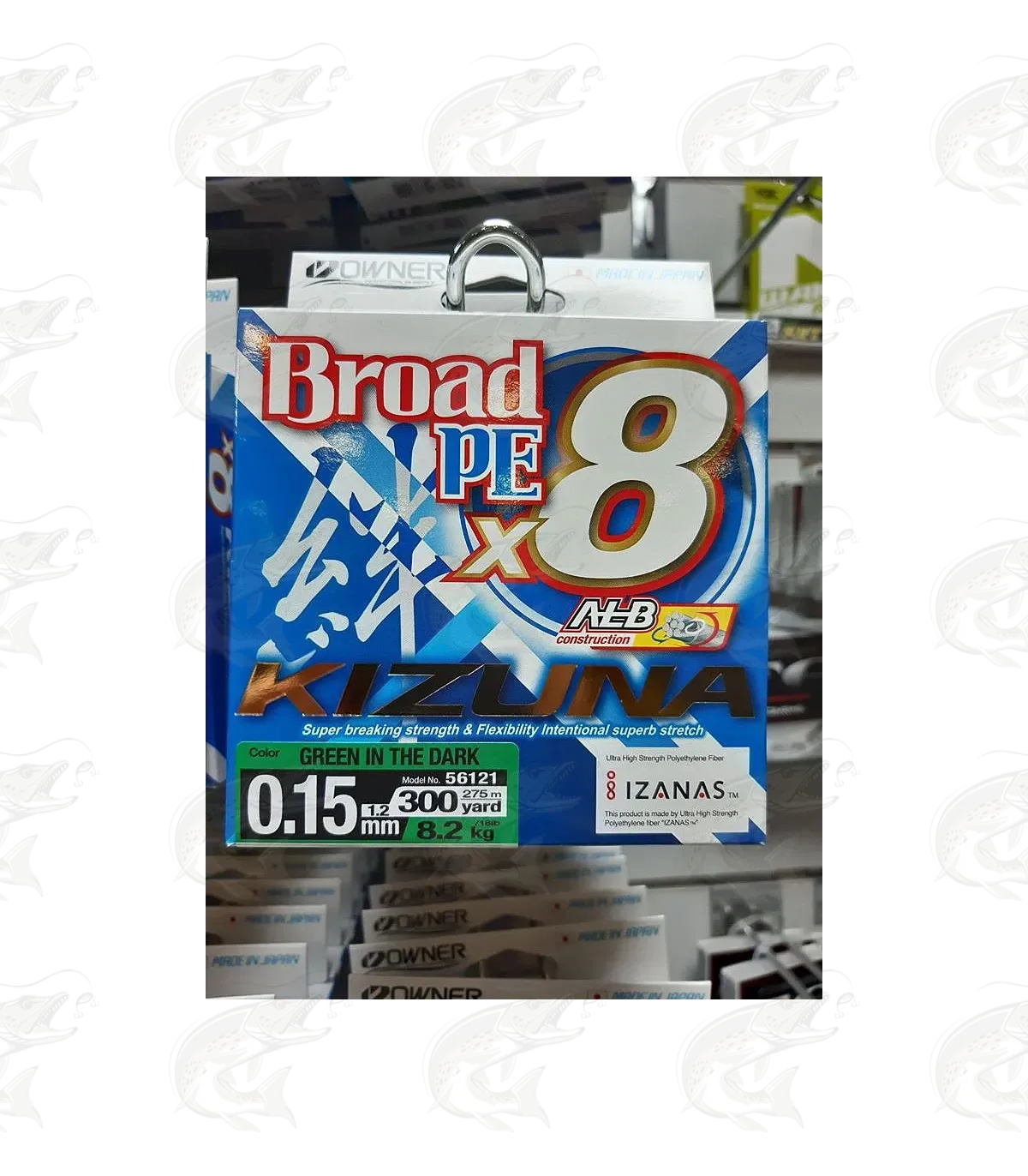 Owner Kizuna PE X8 Braided Line 2 Owner Kizuna PE X8 Braided Line - Image 2