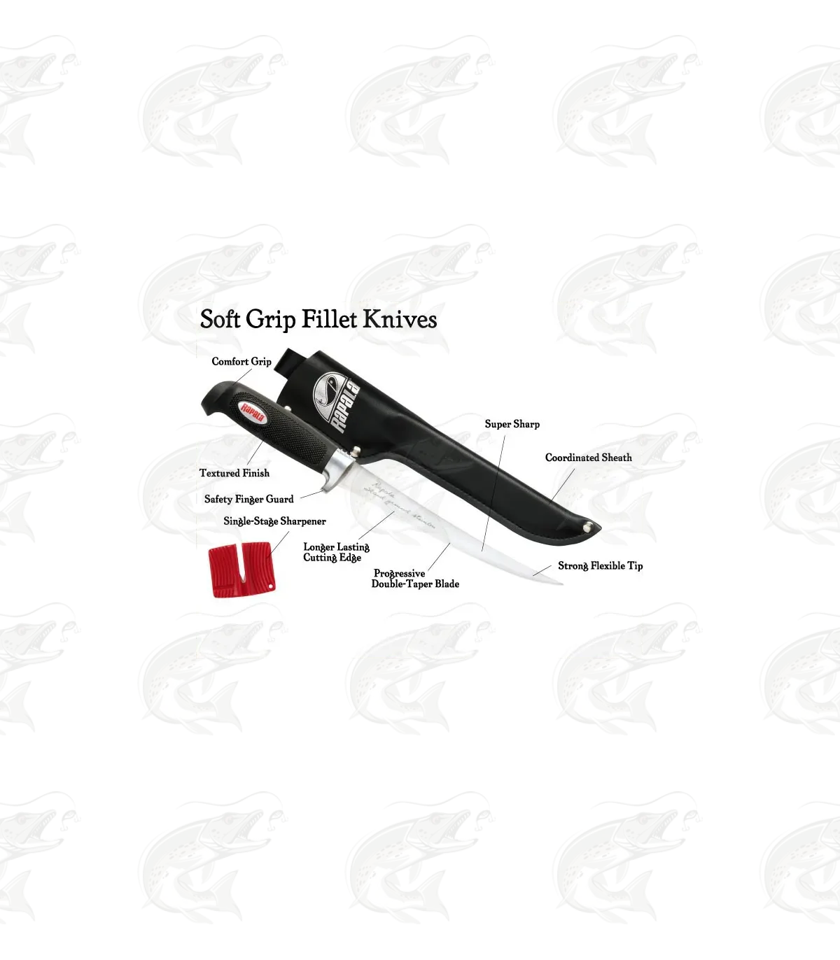 Rapala Soft Grip® Fillet Knife 230 Mm 2 Rapala Soft Grip® Fillet Knife 230 Mm - Image 2