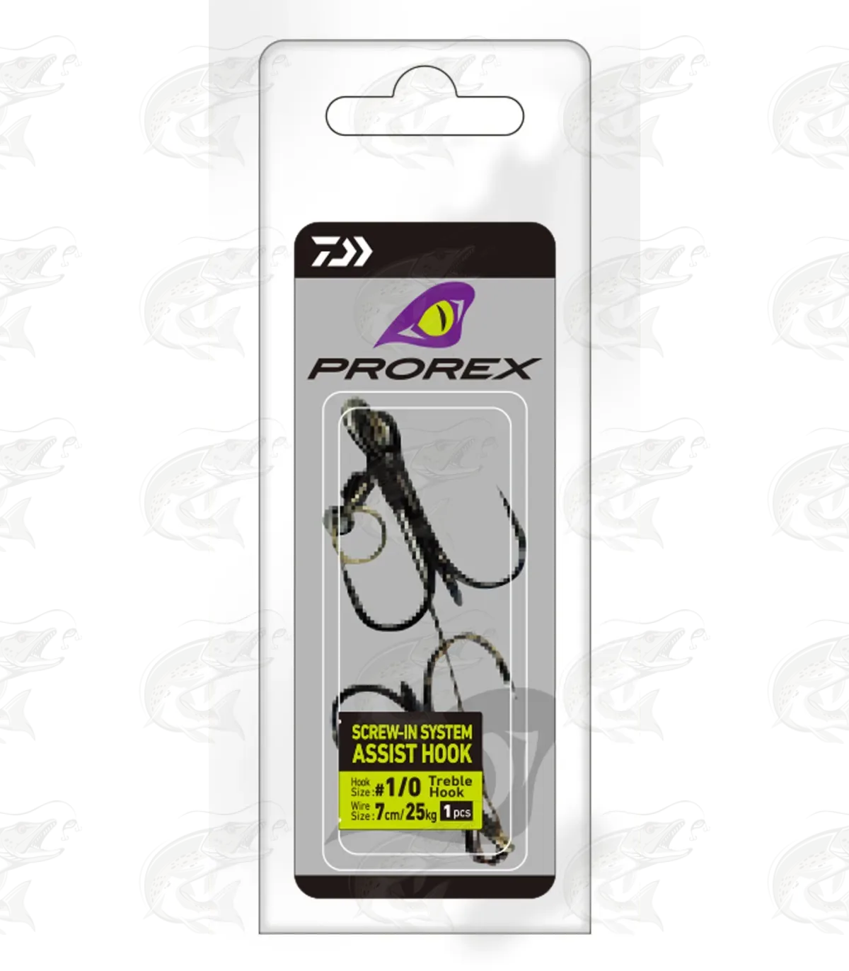 Rig For Soft Baits "Daiwa Prorex Screw-In Assist Hook" 2 Rig For Soft Baits "Daiwa Prorex Screw-In Assist Hook" - Image 2