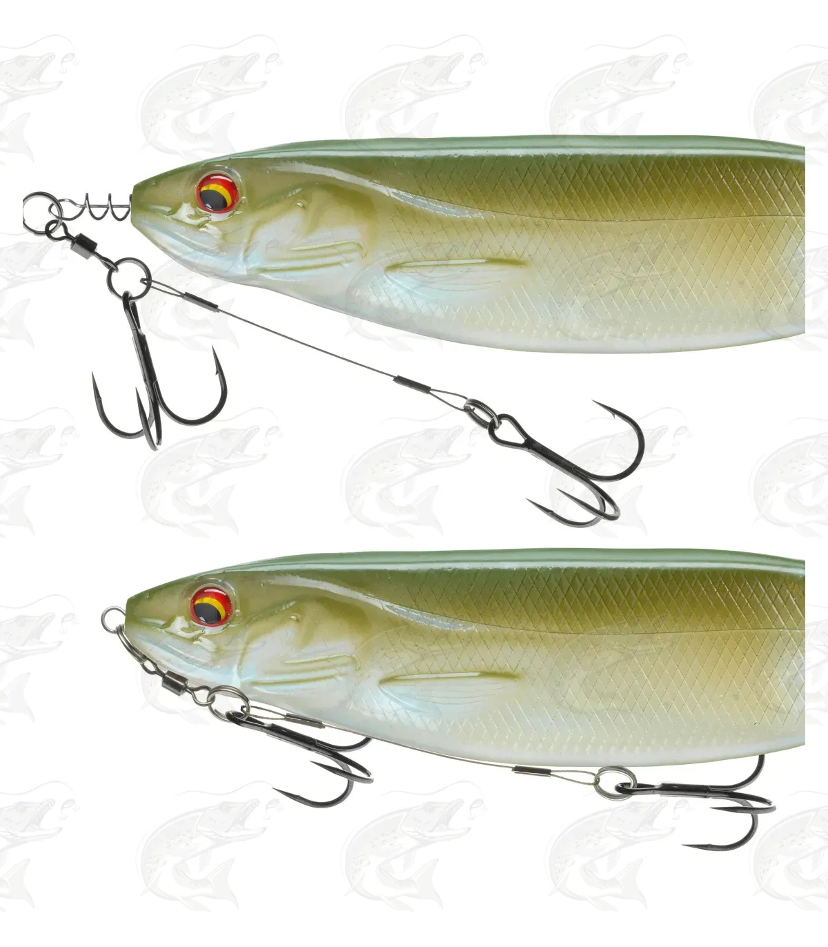 Rig For Soft Baits "Daiwa Prorex Screw-In Assist Hook" 3 Rig For Soft Baits "Daiwa Prorex Screw-In Assist Hook" - Image 3