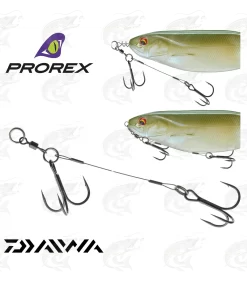 Rig For Soft Baits "Daiwa Prorex Screw-In Assist Hook"