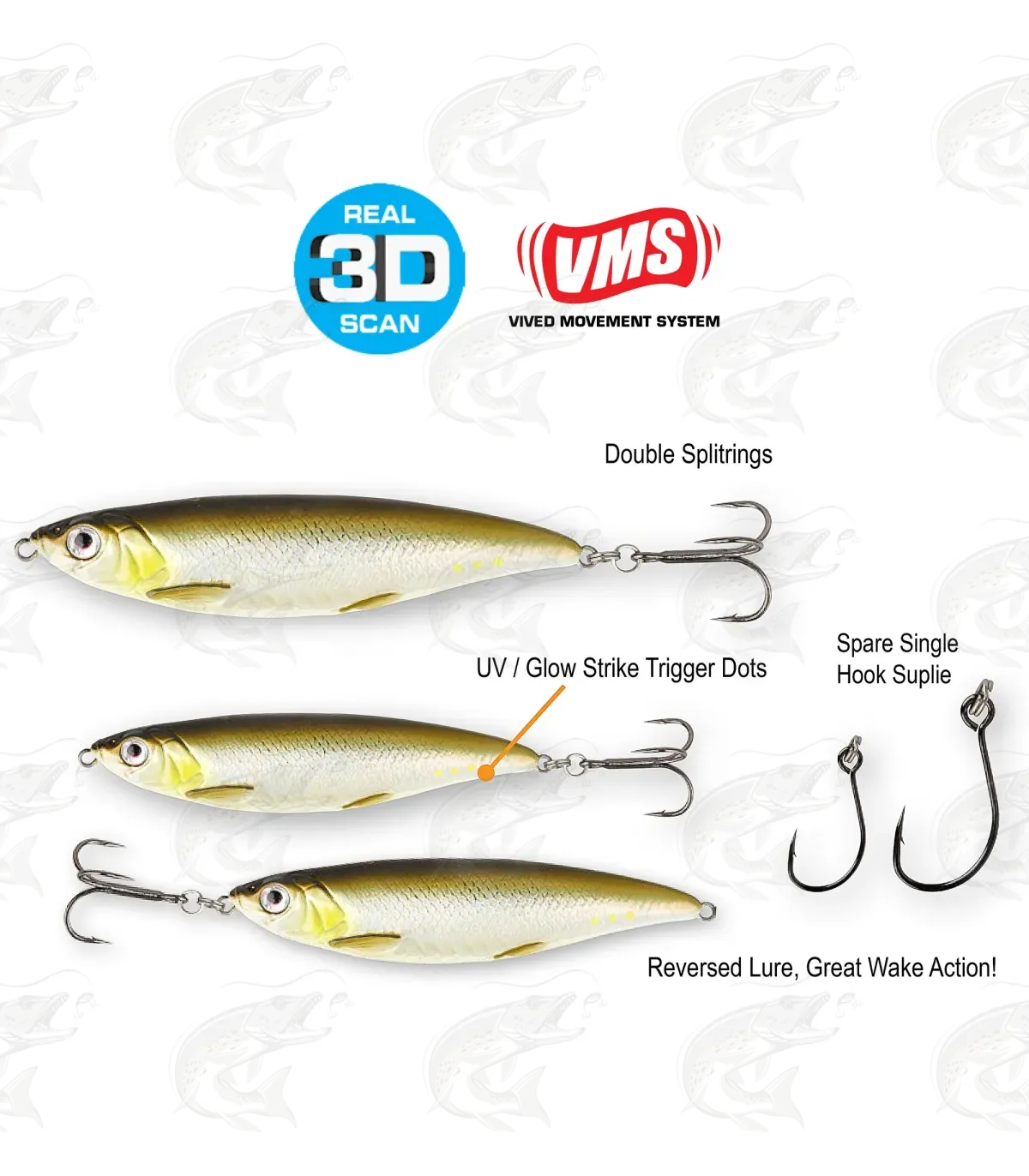 Savage Gear 3D Horny Herring 3 Savage Gear 3D Horny Herring - Image 3