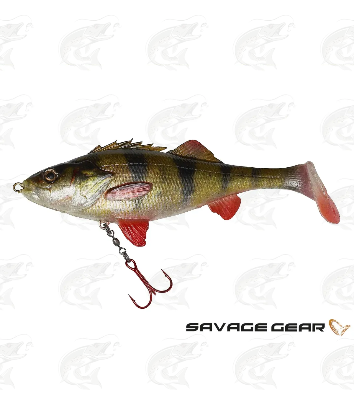 Savage Gear 4D Perch Shad 5 Savage Gear 4D Perch Shad - Image 5