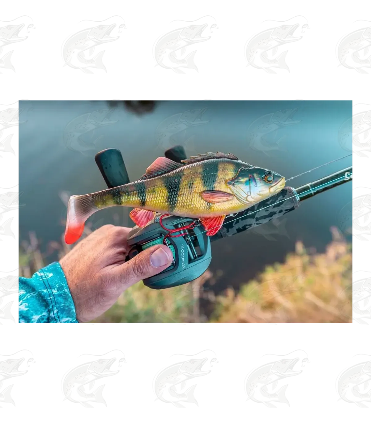 Savage Gear 4D Perch Shad 8 Savage Gear 4D Perch Shad - Image 8