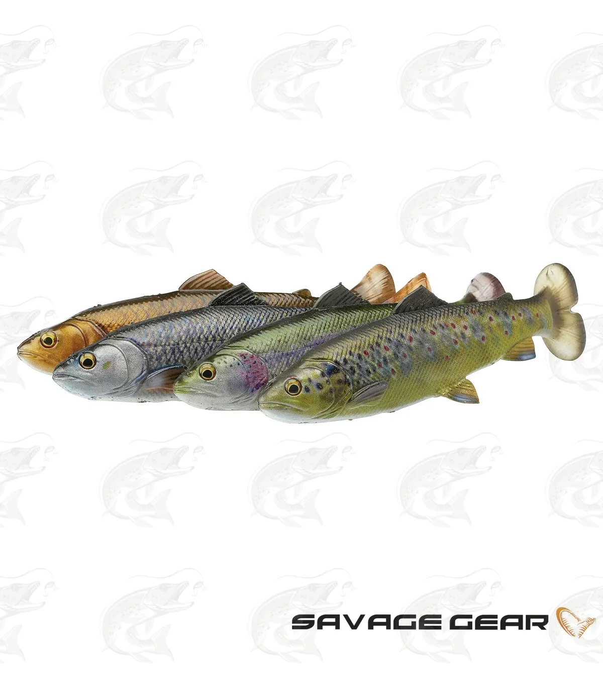 Savage Gear 4D Pulse Tail Trout 2 Savage Gear 4D Pulse Tail Trout - Image 2