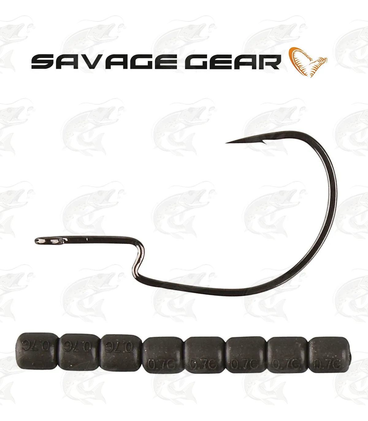 Savage Gear Soft 4Play Weedless Hooks 1 Savage Gear Soft 4Play Weedless Hooks