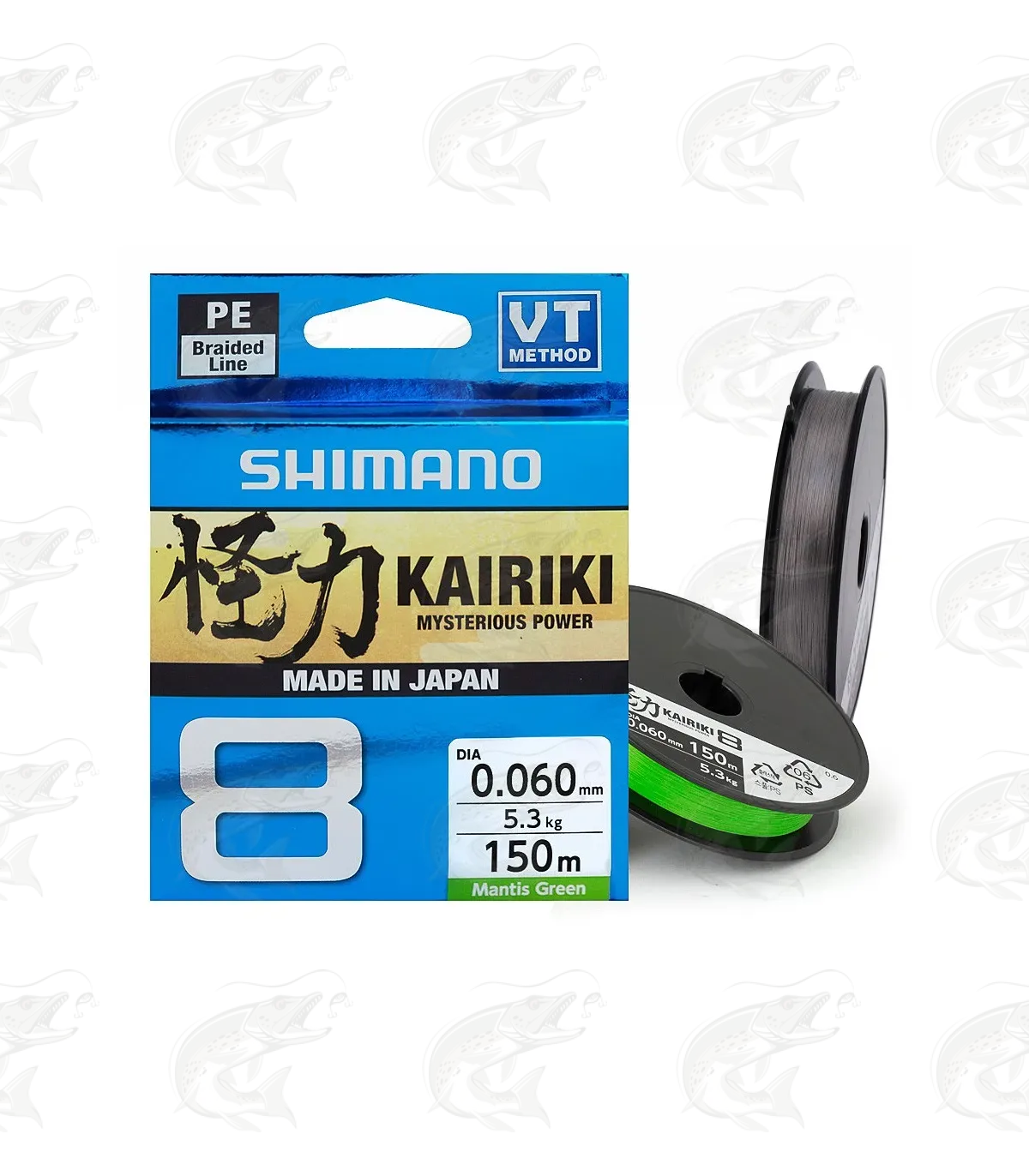 Shimano Kairiki 8 Braided Line 1 Shimano Kairiki 8 Braided Line
