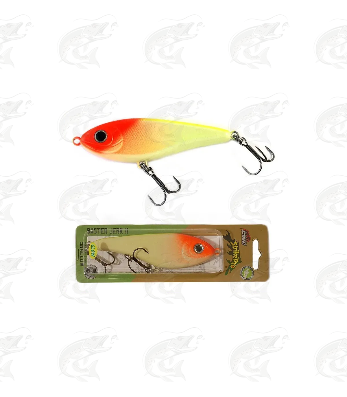 Strike Pro Buster Jerk II Shallow Runner | 12 Cm 9 Strike Pro Buster Jerk II Shallow Runner | 12 Cm - Image 9