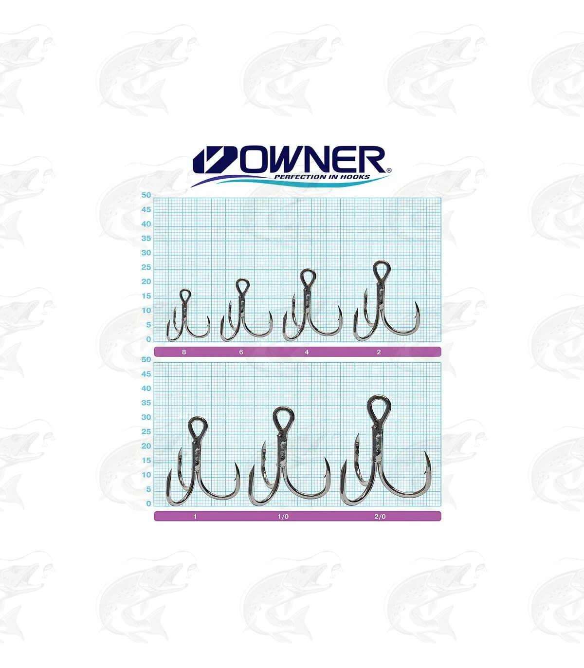 Treble Hooks Owner ST-41BC 2 Treble Hooks Owner ST-41BC - Image 2