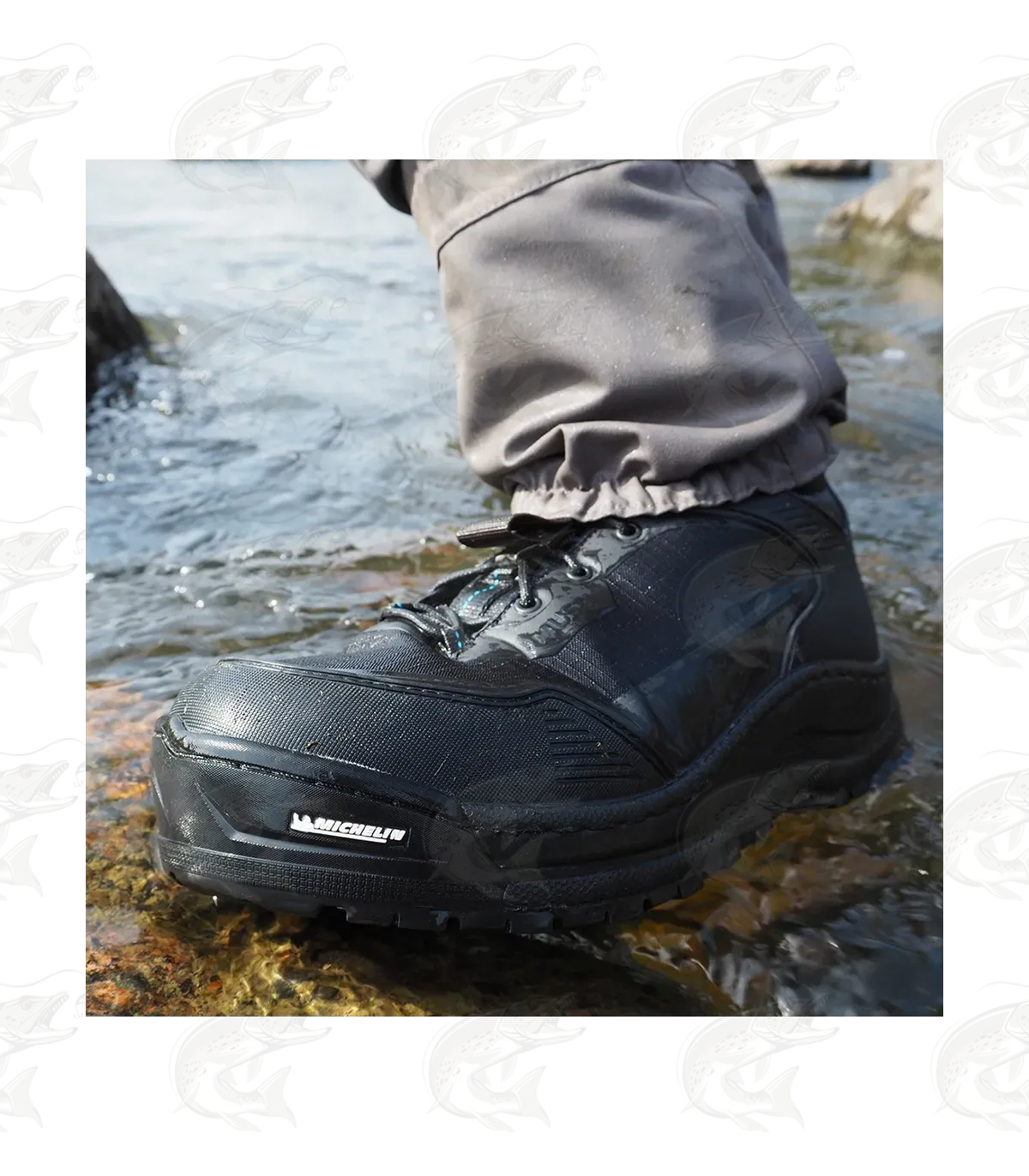 Vision Musta Michelin Wading Boots 4 Vision Musta Michelin Wading Boots - Image 4