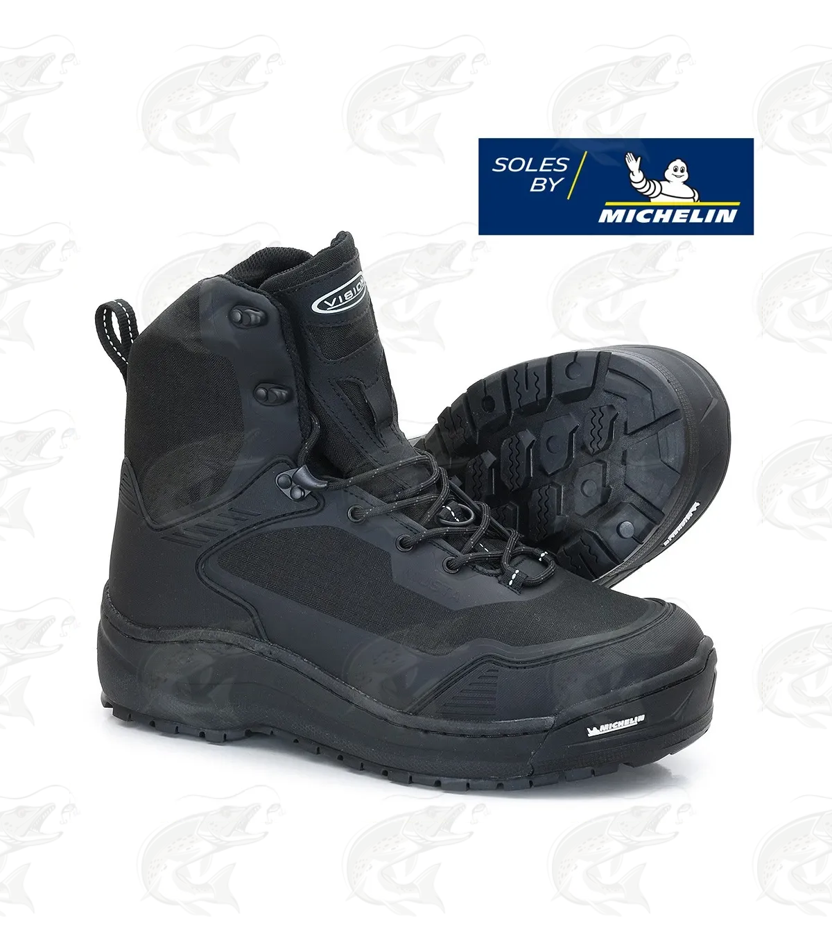 Vision Musta Michelin Wading Boots 1 Vision Musta Michelin Wading Boots