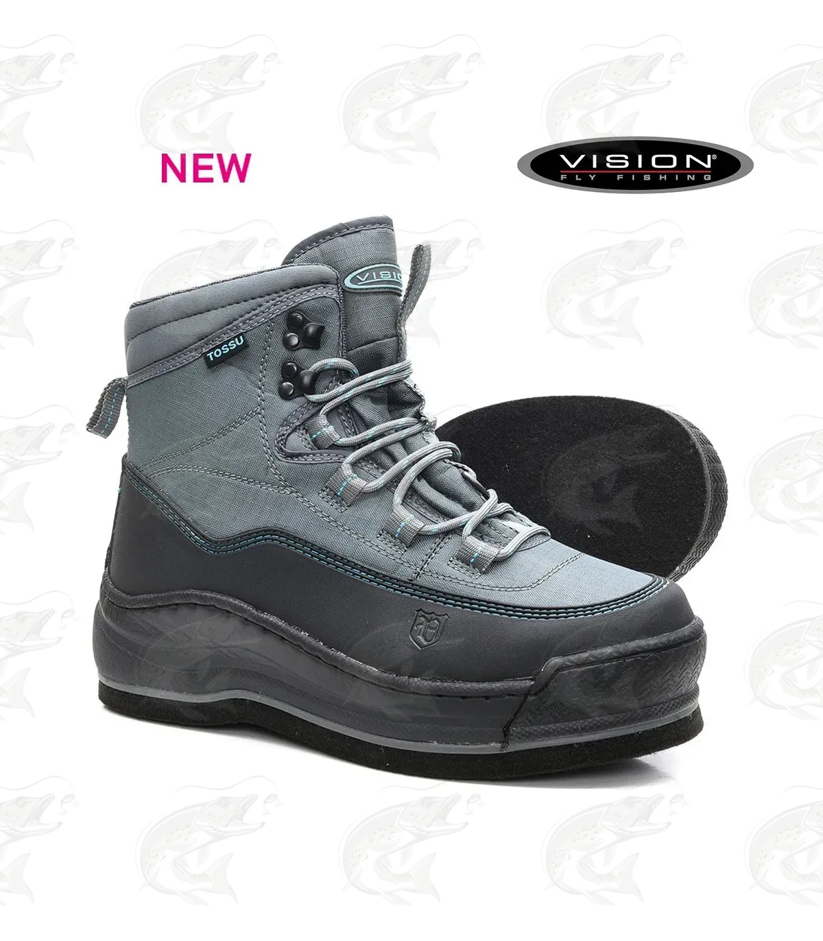 Vision Tossu 2.0 Wading Boots 1 Vision Tossu 2.0 Wading Boots