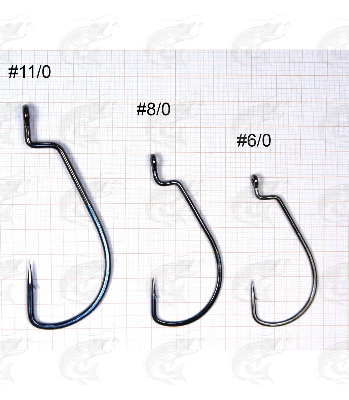 Weedless Hooks HITFISH Monster Offset Hook 3 Weedless Hooks HITFISH Monster Offset Hook - Image 3