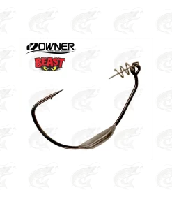 Weedless Hooks Owner Weighted Beast With Twistlock